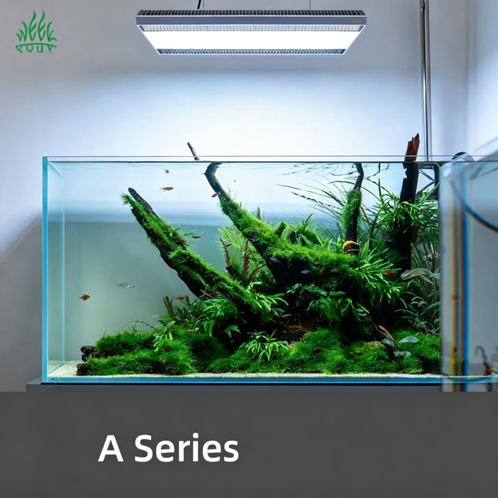 Aquarium Plant Iron - Week Aqua A430Pro LED Aquarium Light