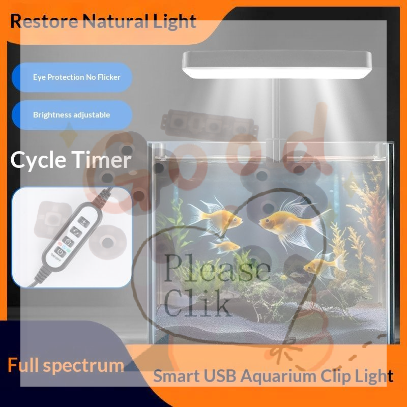 Aquarium Plant Original - 【HG】Led Waterproof Aquarium Light 360 Adjustable