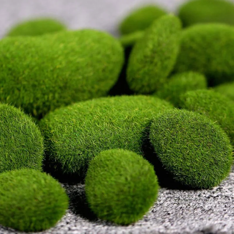 Aquarium Planted Tank Substrate - Live Marimo Moss Balls , Simulation