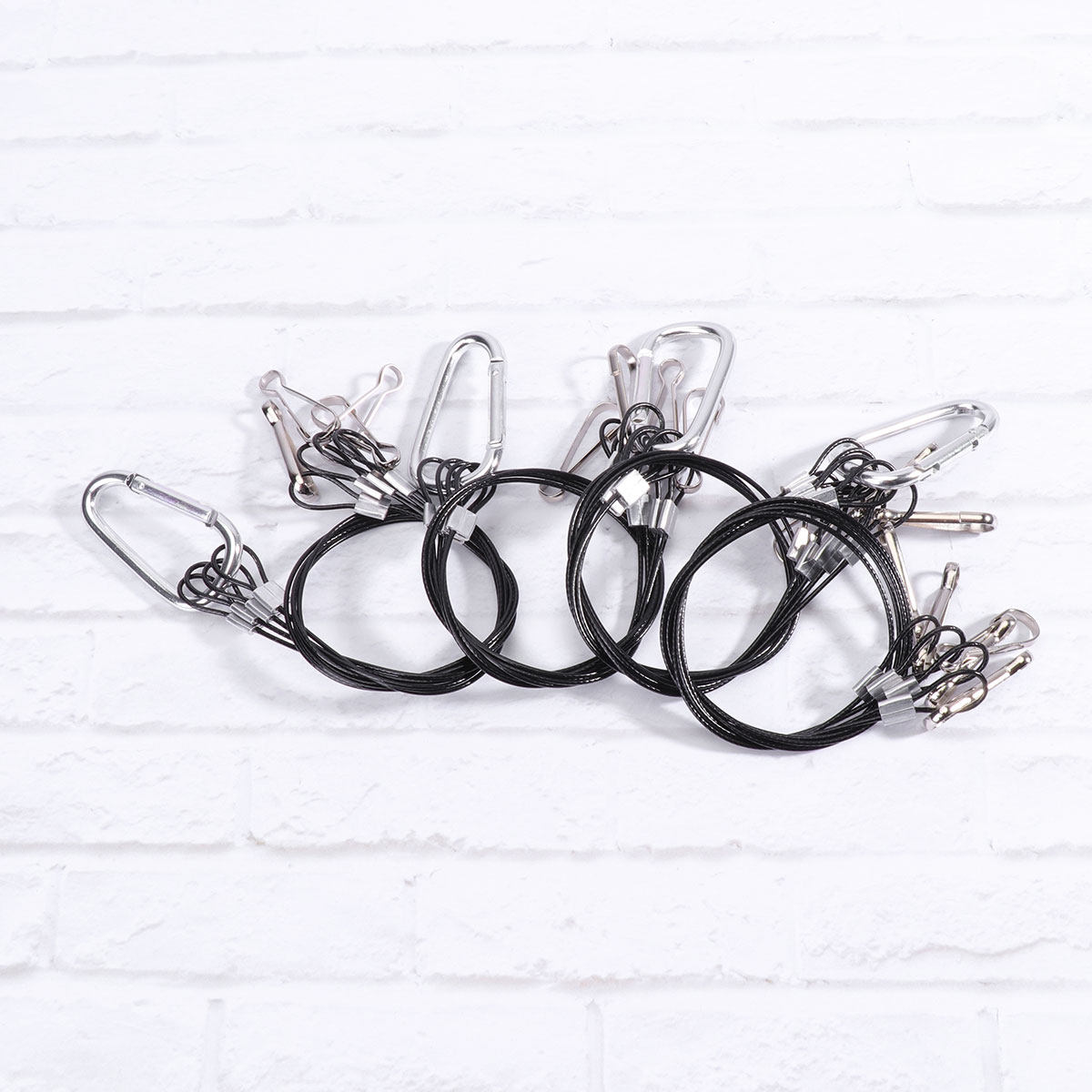 Planted Aquarium Hanging Light - 4Pcs Lightweight Steel Safety Rope Hanger