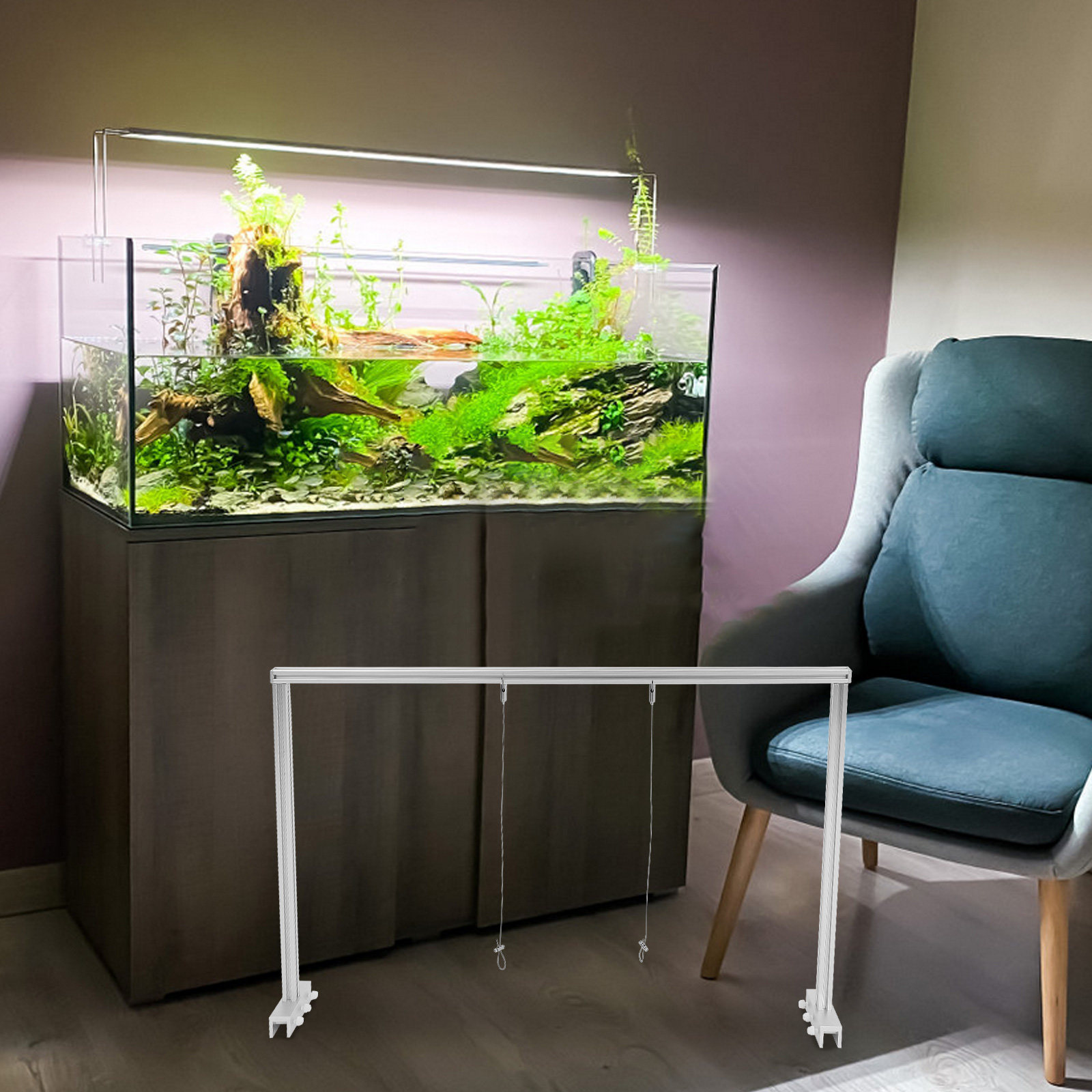 1Set Fish Tank Light Rack Alum – Planted Aquarium Hanging Light Bewertung und Preis