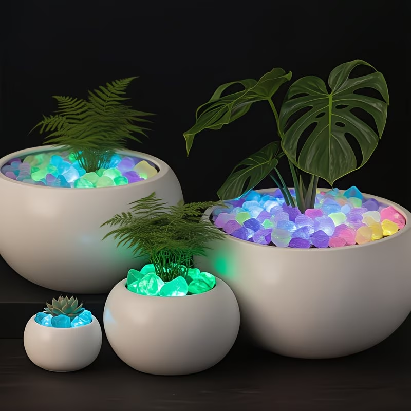 300PCS Luminous Pebble Set,0.9 – Aquarium Plant Original Bewertung und Preis