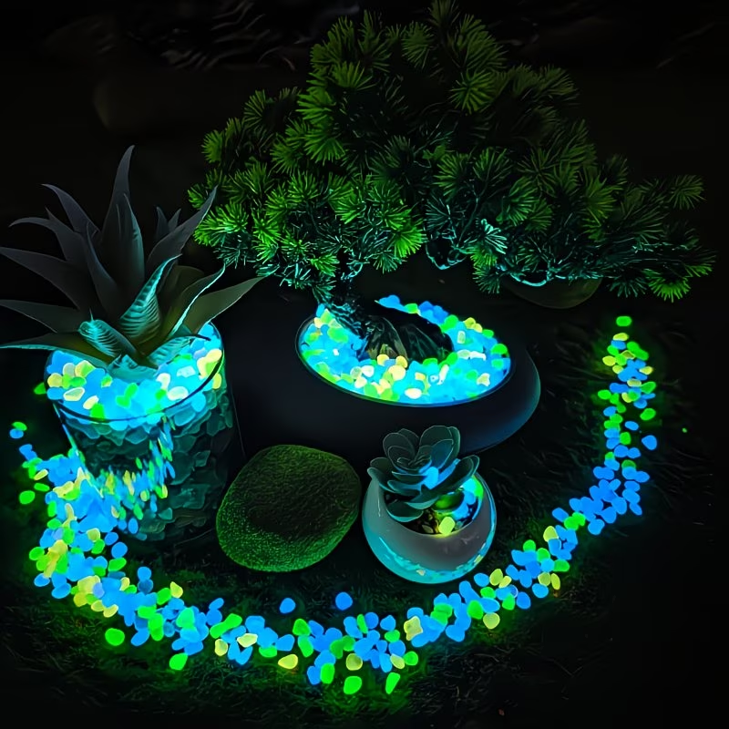 300PCS Luminous Pebble Set,0.9 – Aquarium Plant Original Bewertung und Preis