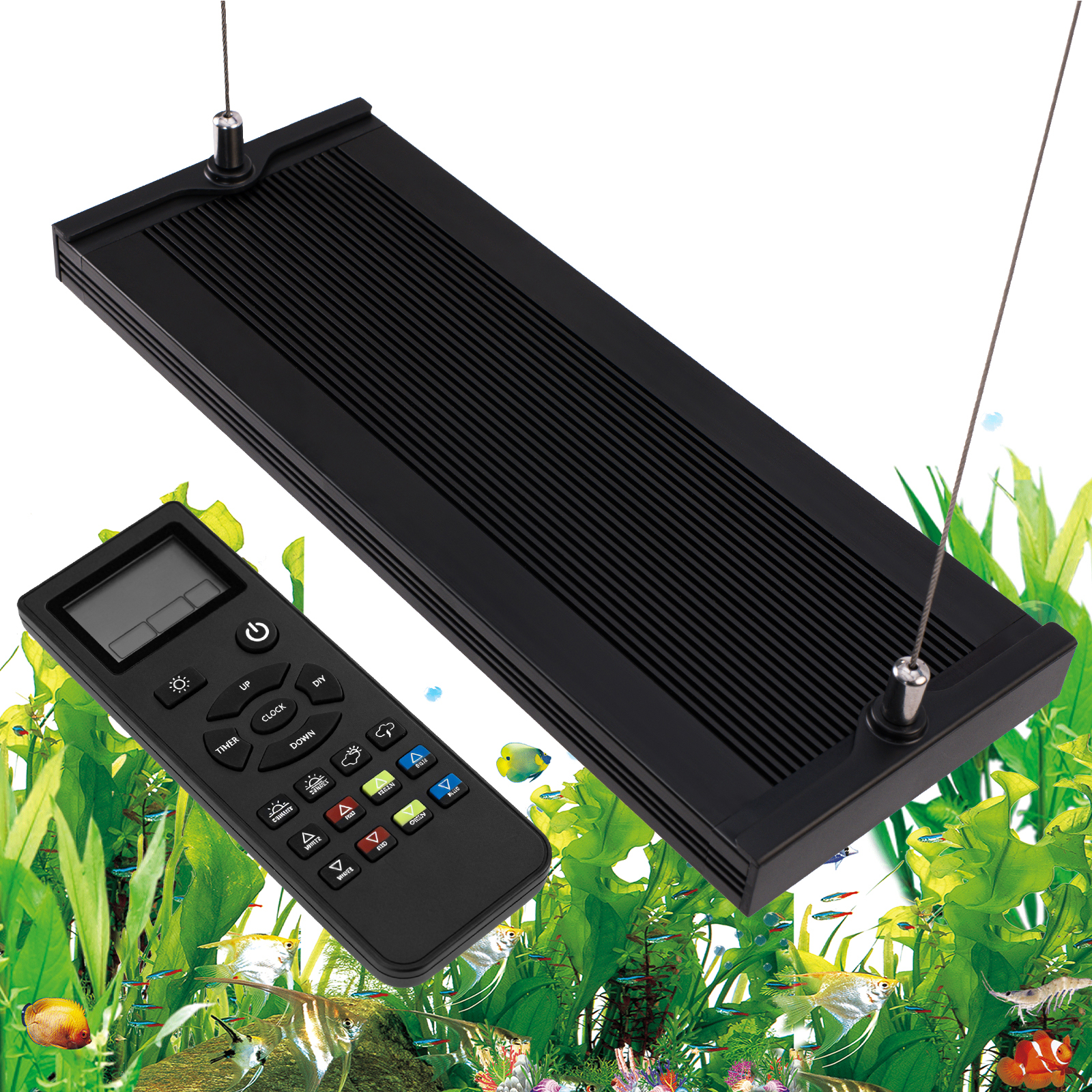 24-42 Inch Fish Tank 24/7 Full – Planted Aquarium Hanging Light Bewertung und Preis