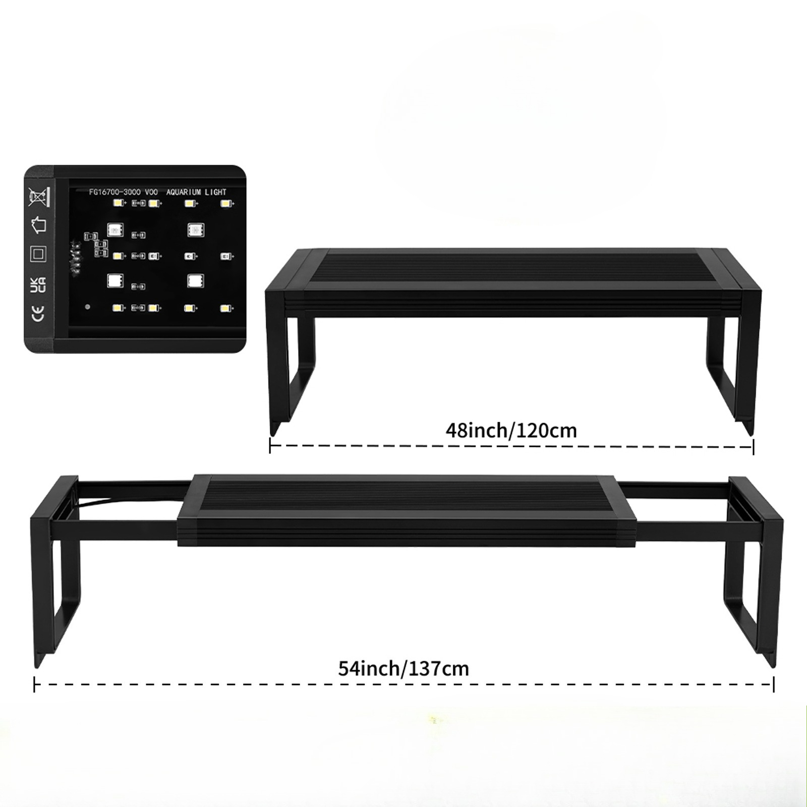 100V-240V Aquarium 24/7 Full S – Planted Aquarium Hanging Light Bewertung und Preis