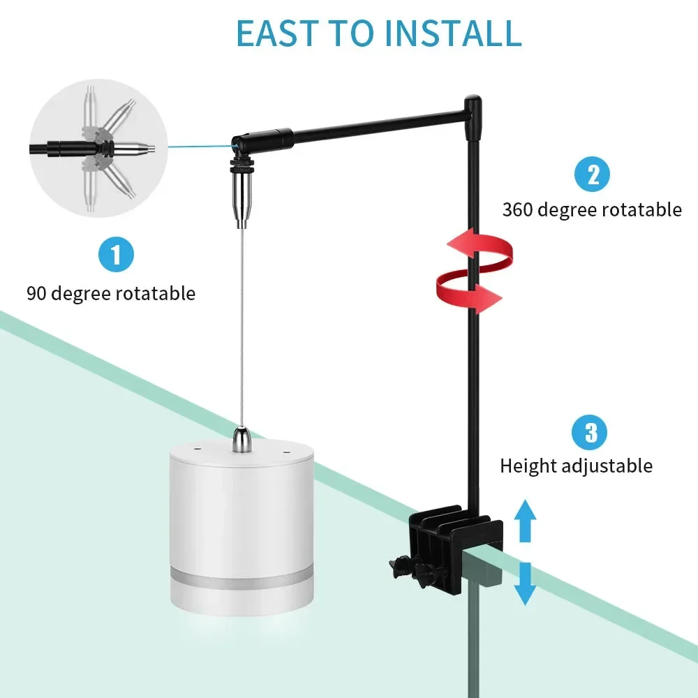 Aquarium LED Hanging Clip Lamp – Planted Aquarium Hanging Light Bewertung und Preis