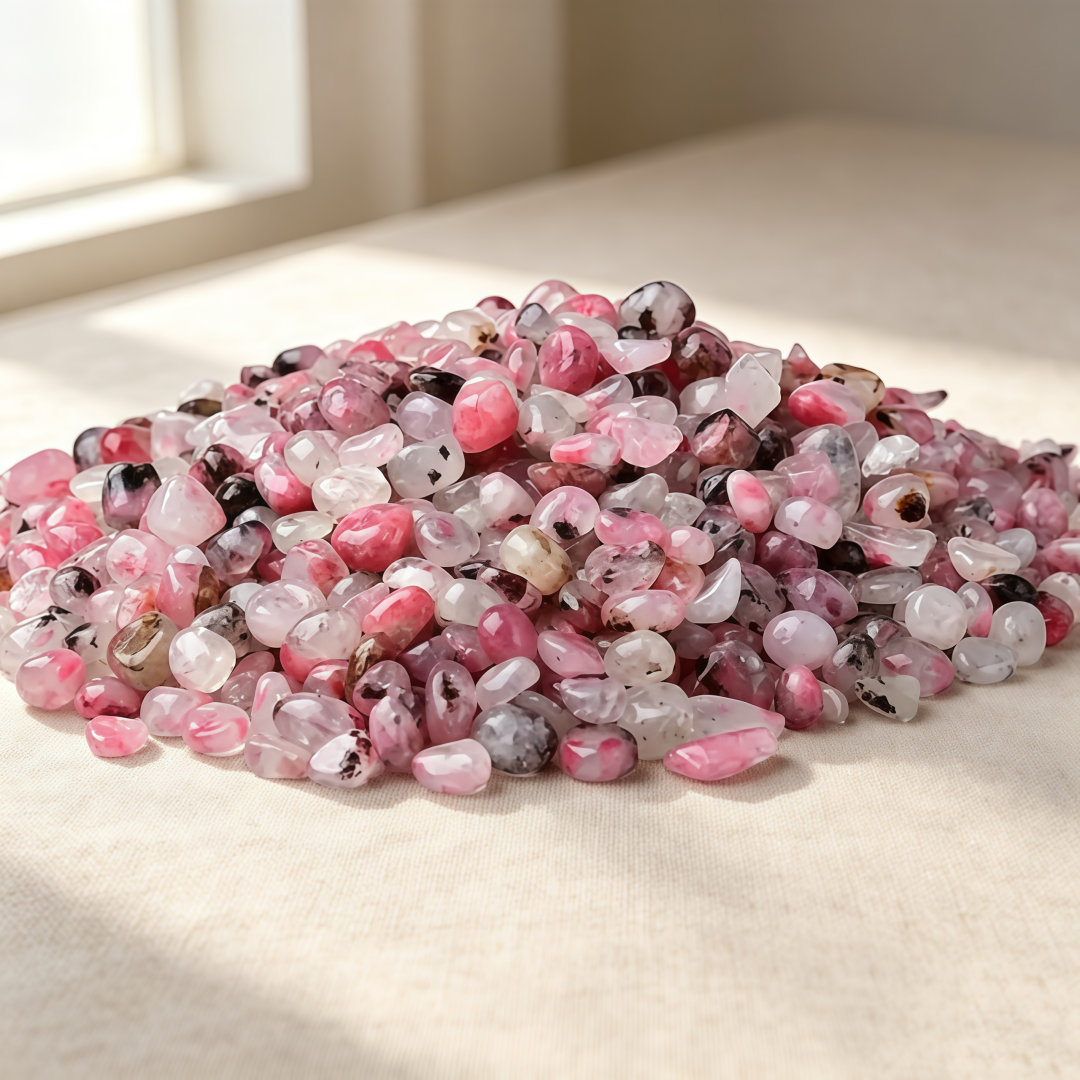 Natural Pink Rhodonite Crystal – Aquarium Plant Original Bewertung und Preis