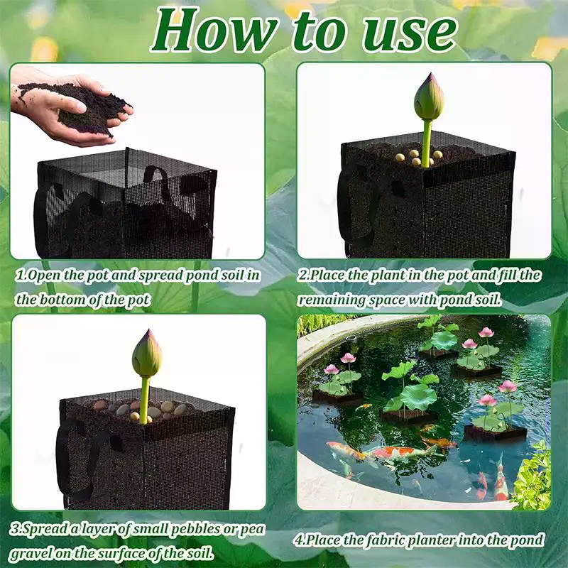 4 Pcs Black Mesh Pond Planting – Aquarium Plant Original Bewertung und Preis