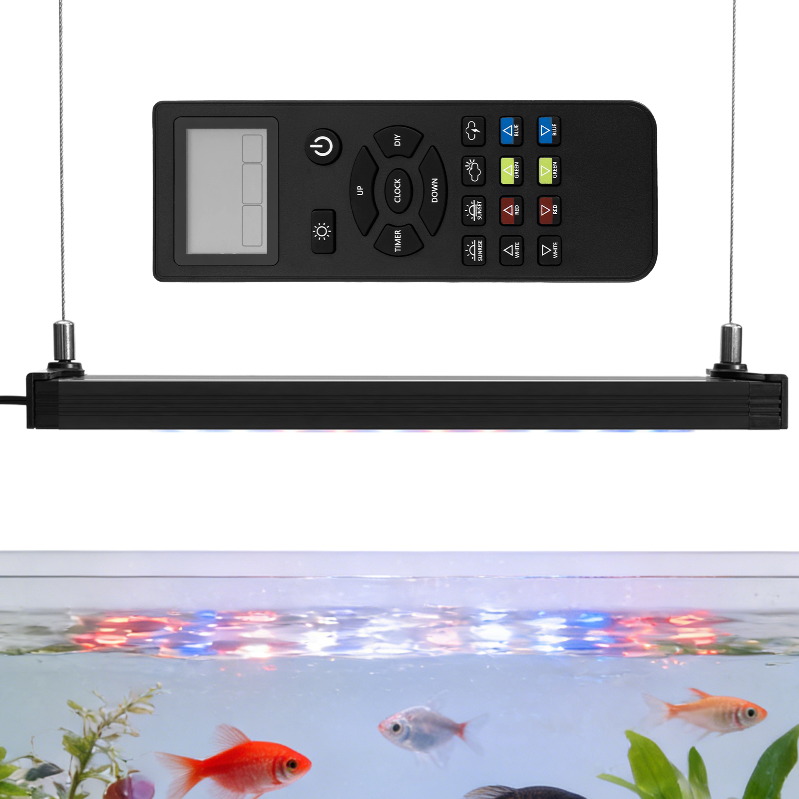 48-54 Inch Aquarium 24/7 Full  – Planted Aquarium Hanging Light Bewertung und Preis