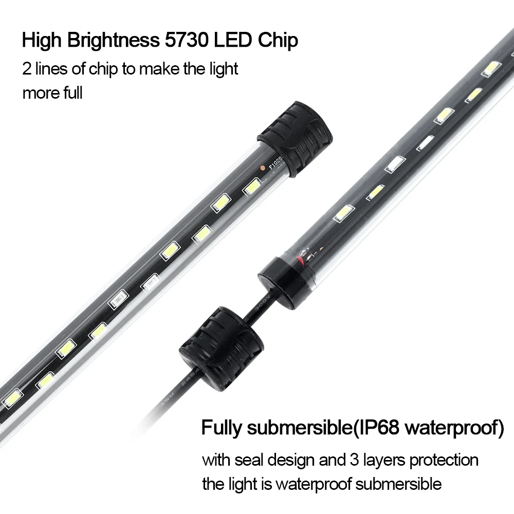 58CM  Aquarium Light LED Plant – Aquarium Plant Iron Bewertung und Preis
