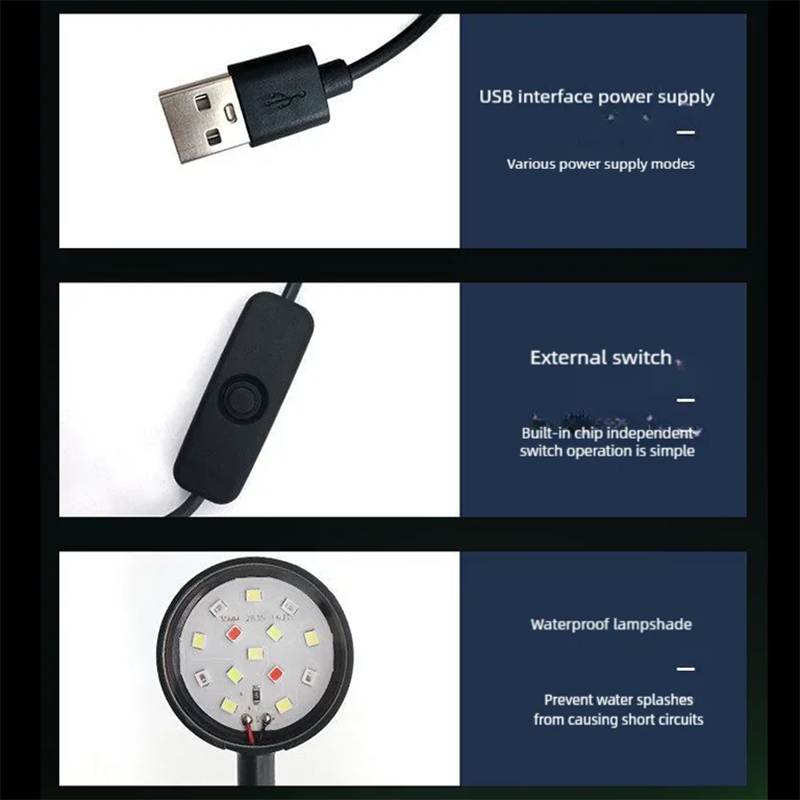 USB LED Fish Tank Clip Lamp Hi – Aquarium Plant Iron Bewertung und Preis