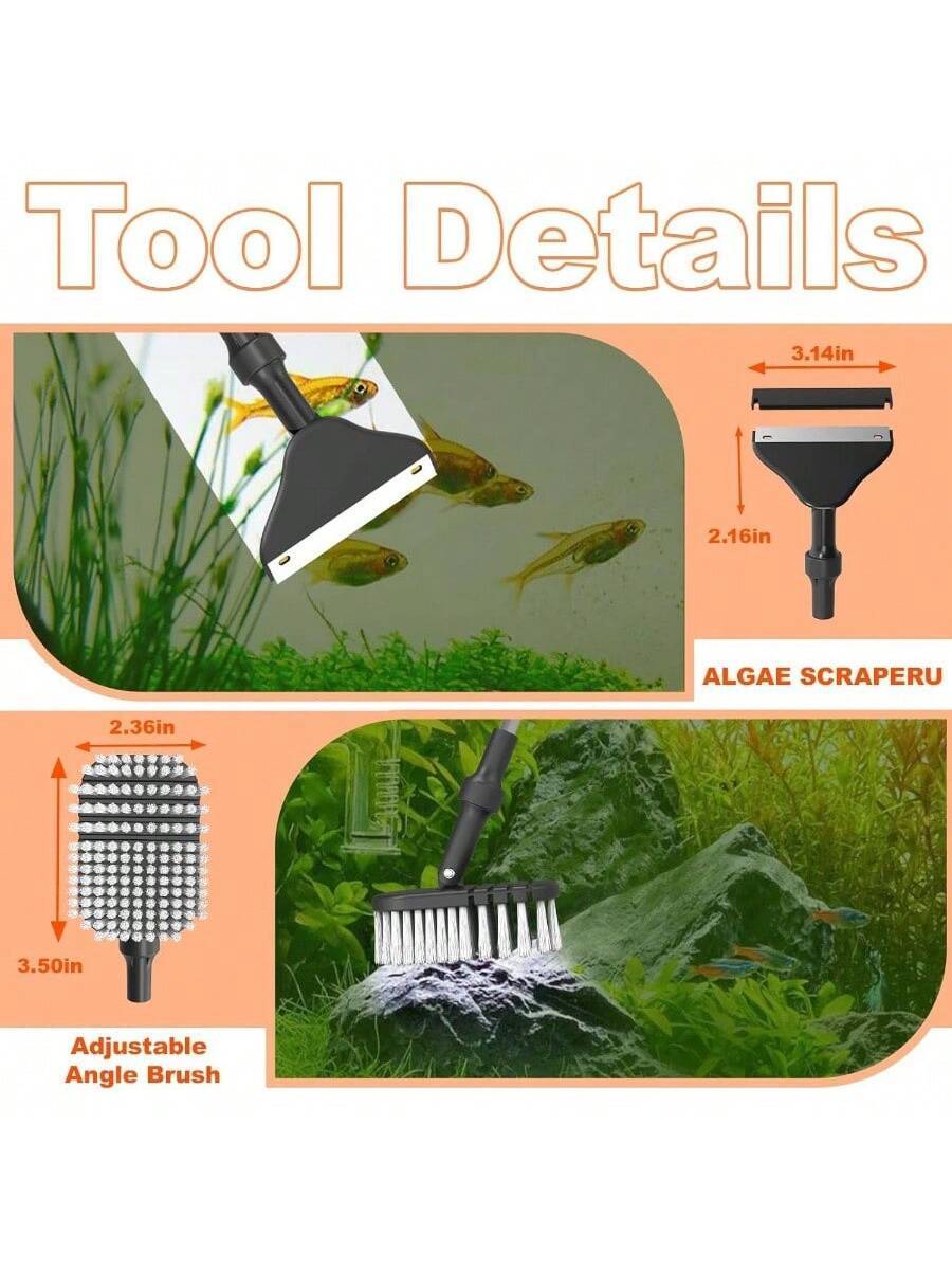 - In - 1 Aquarium Cleaning, Fi – Planted Aquarium With Gravel Bewertung und Preis