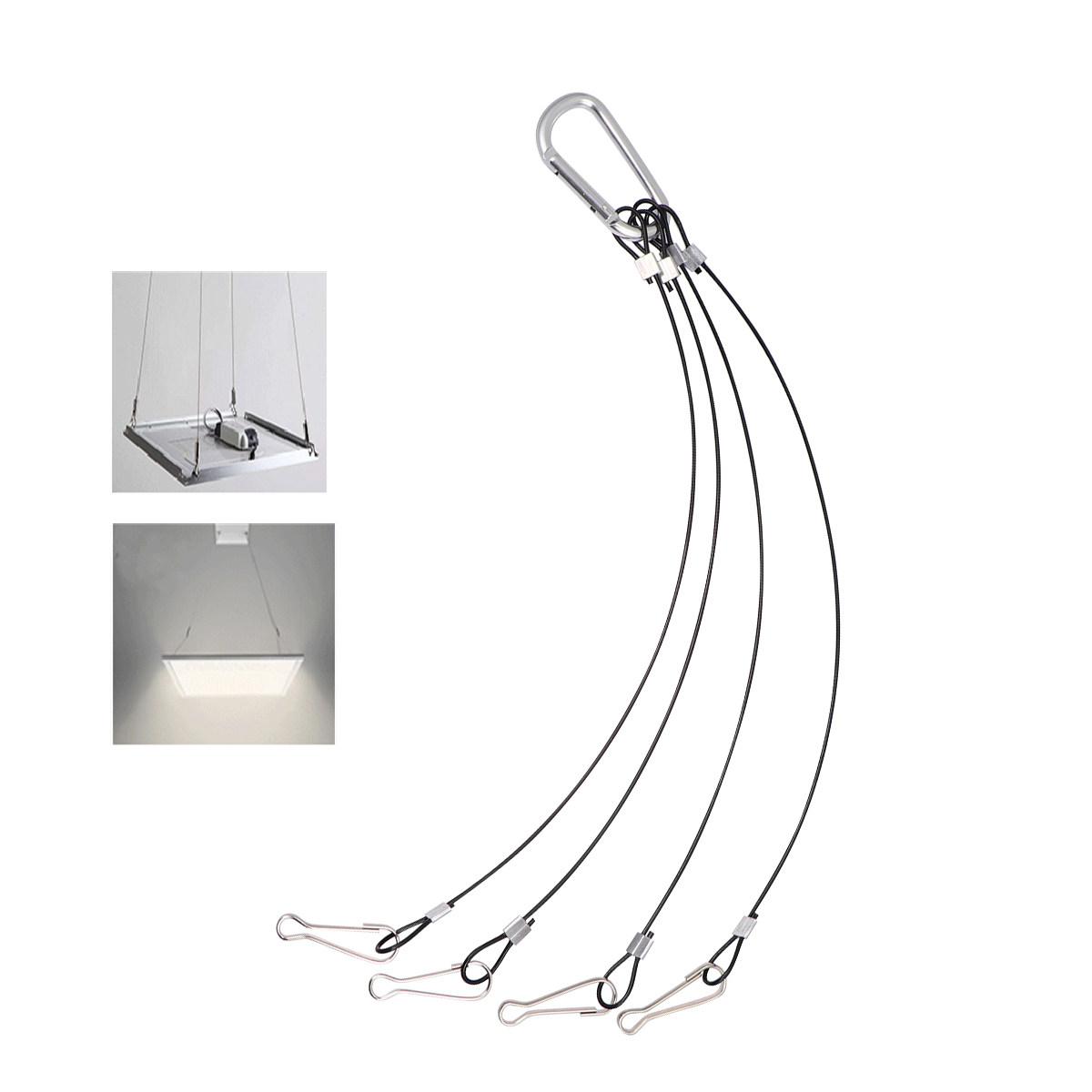 4Pcs Lightweight Steel Safety  – Planted Aquarium Hanging Light Bewertung und Preis