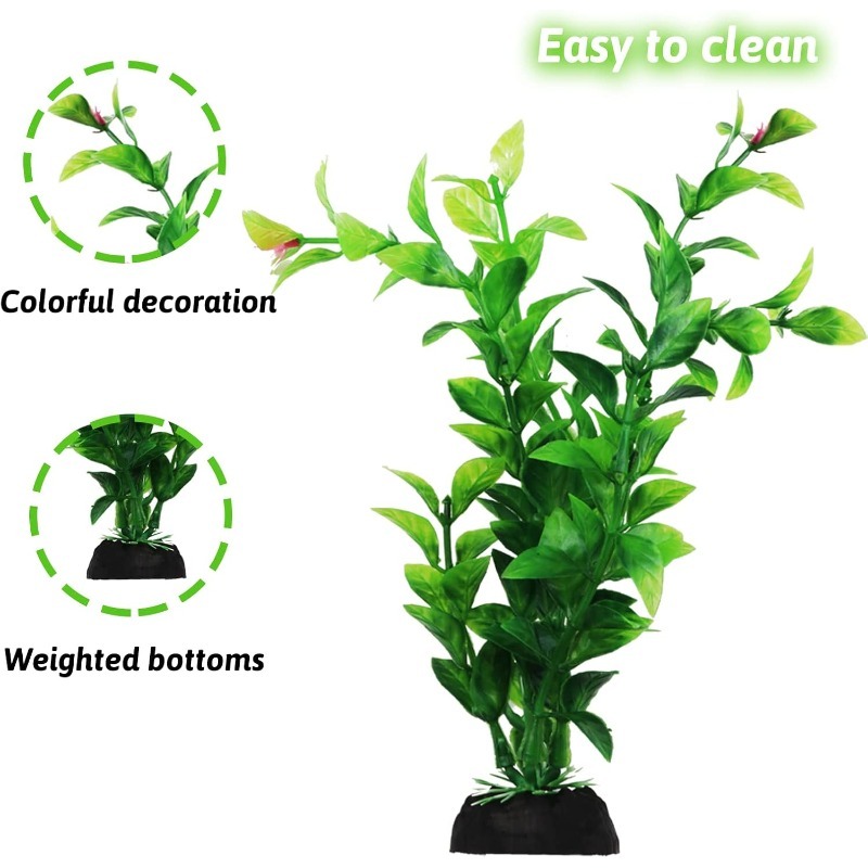 10/20Pcs Artificial Aquarium P – Aquarium Plant Grass Bewertung und Preis