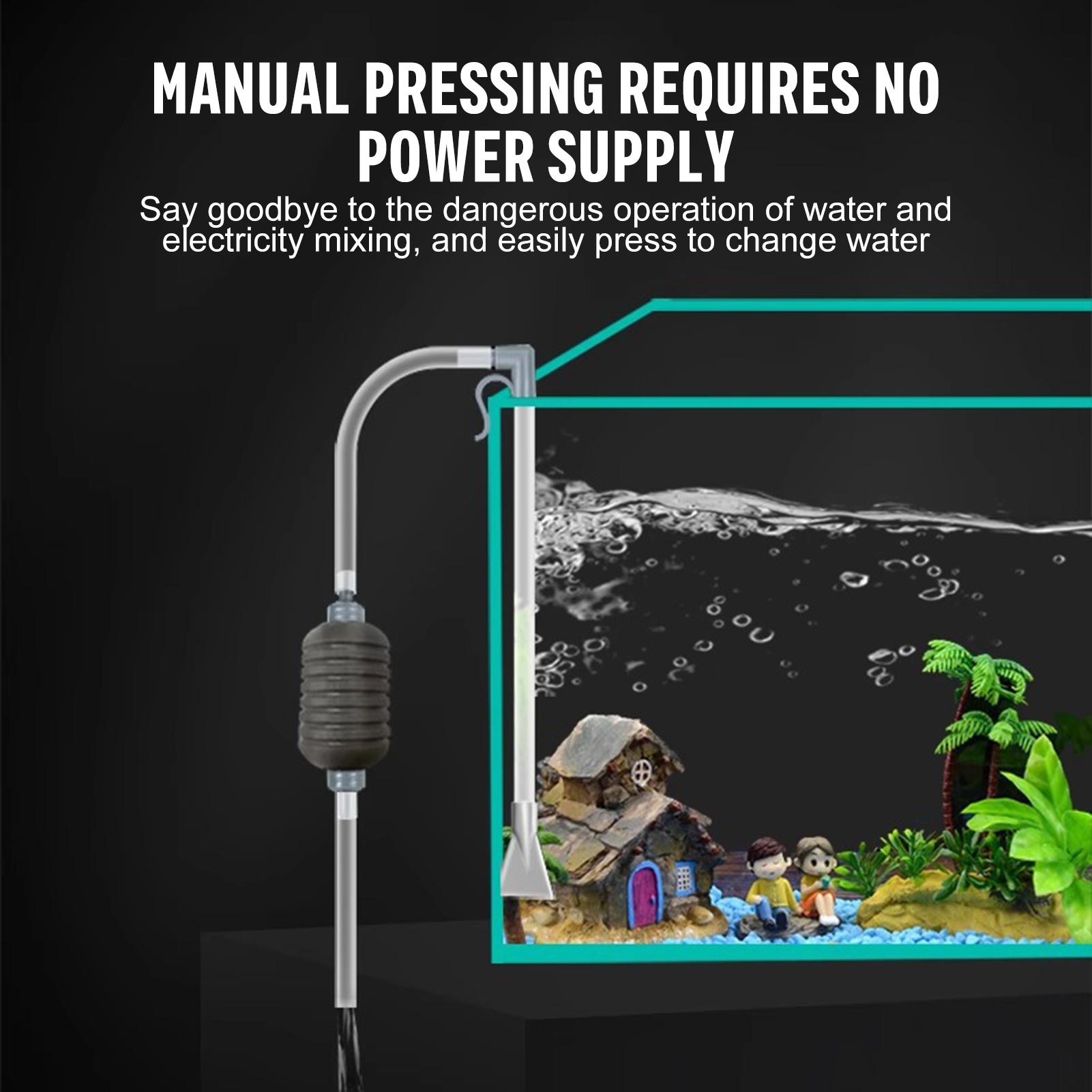 Aquarium Water Changer Siphon  – Planted Aquarium With Gravel Bewertung und Preis