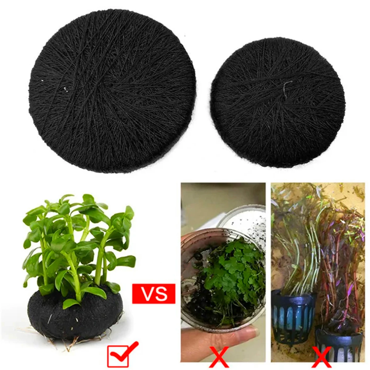5Pcs Black Fish Tank Water Gra – Aquarium Planted Tank Substrate Bewertung und Preis